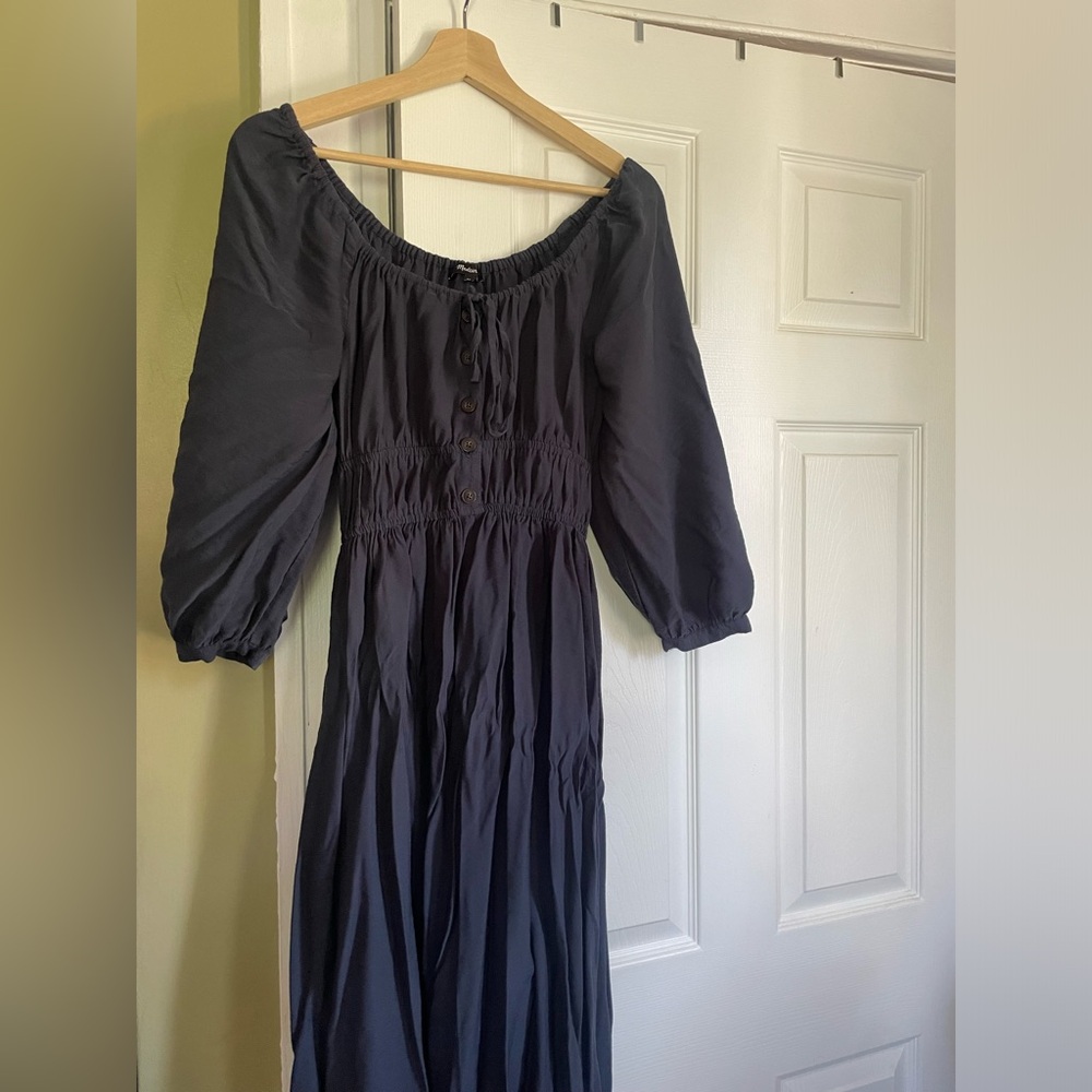 Madewell Off-Shoulder Maxi Dress